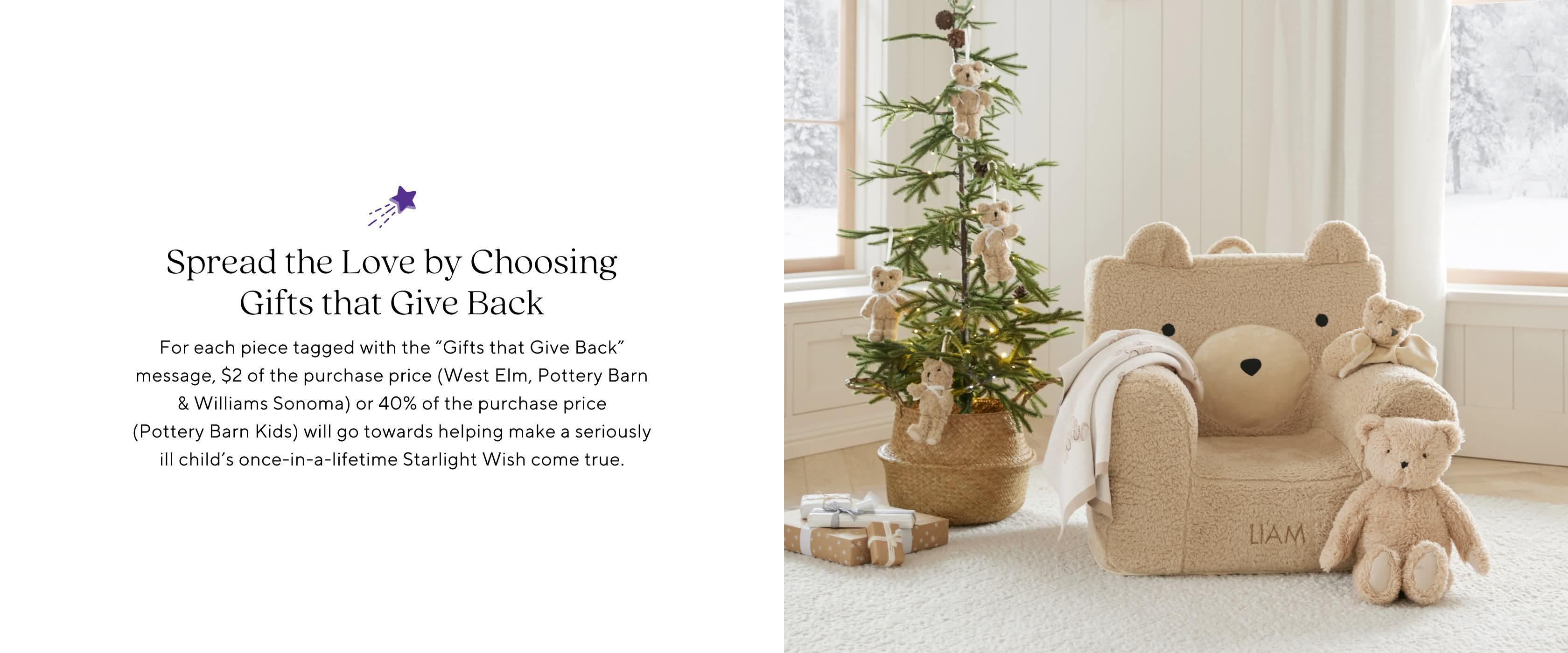 Spread the Love by choosing gifts that give back